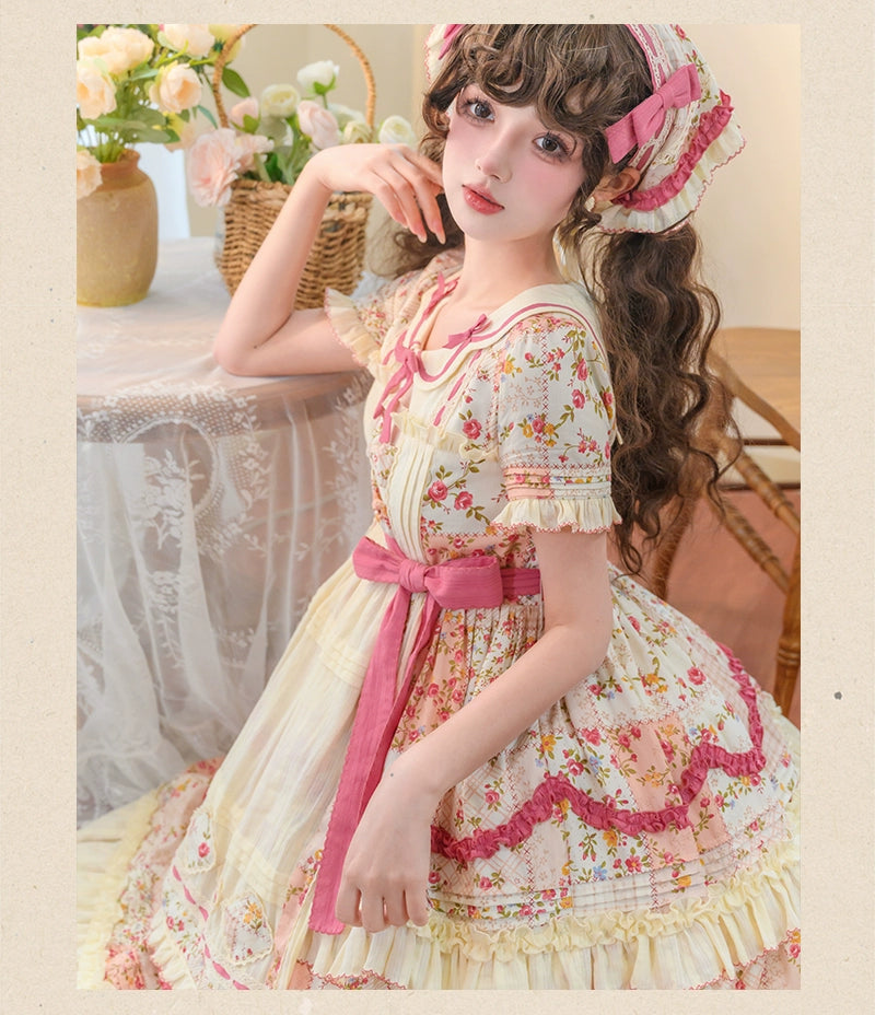 Cherry Nympf Frill Dress