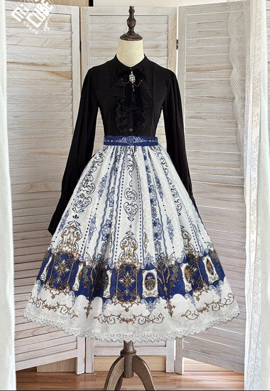 【受注予約1/18まで】Blood Night Lantern Master  プリントスカート