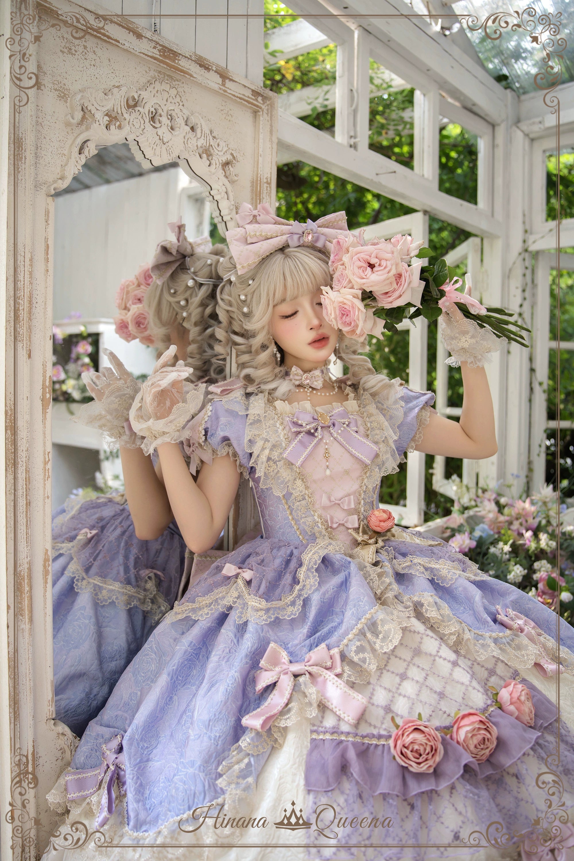 Mirror Snow White プリンセススイートドレス・パープル