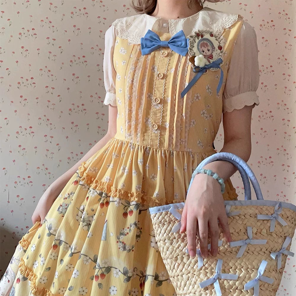 [Pre-orders available until 2/19] Sweetie Sheep Print Jumper Skirt