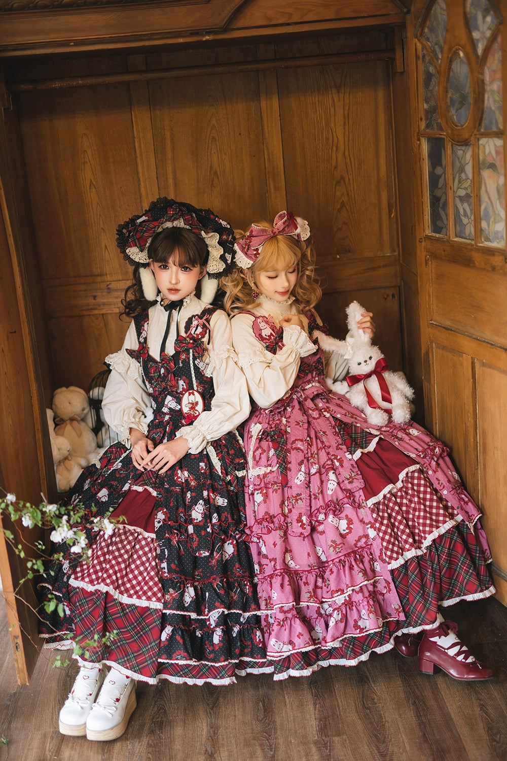 【予約販売】Sweet Berry Rabbit スタンドカラーブラウス