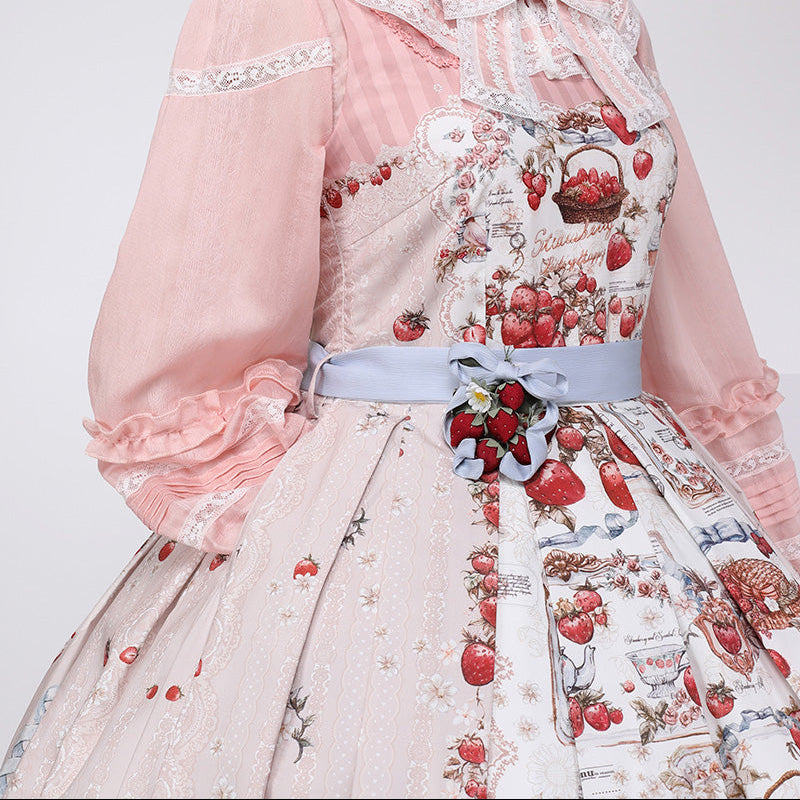 同時購入のみ【受注予約12/16まで】Strawberry Manor リボンタイ・ヘアアクセサリー他