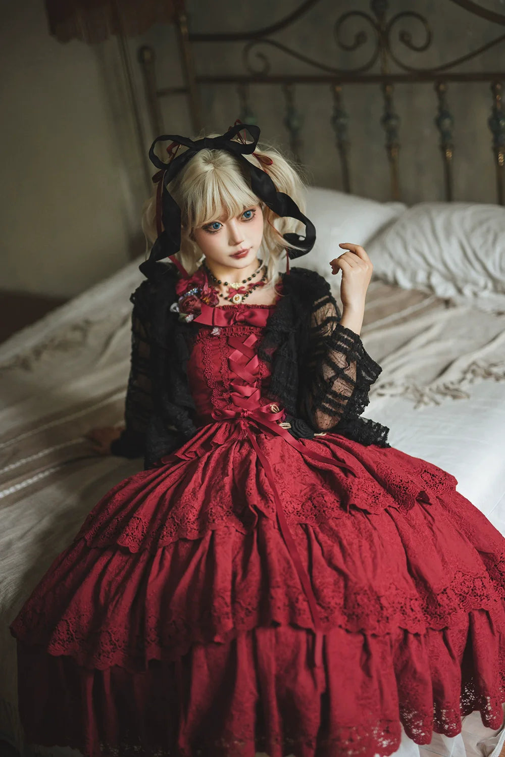 ロシア美少女ロリータヌード写真 予約販売】森林輪舞曲レースのレイヤースカート 3層タイプ – ロリータファッション通販RonRon