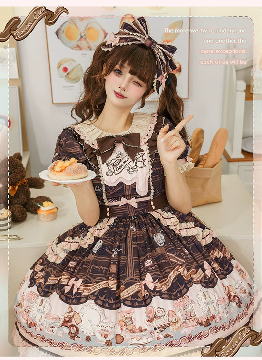 [Pre-orders until 10/24] Chocolat Dessert Can 2way Dress