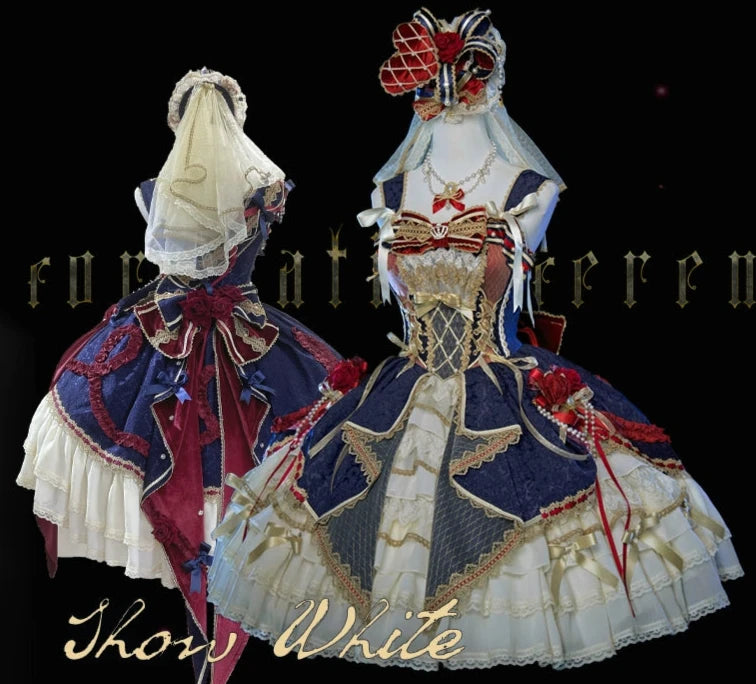 【受注予約11/27まで】Snow White Rose Coronation  ドレスフルセット