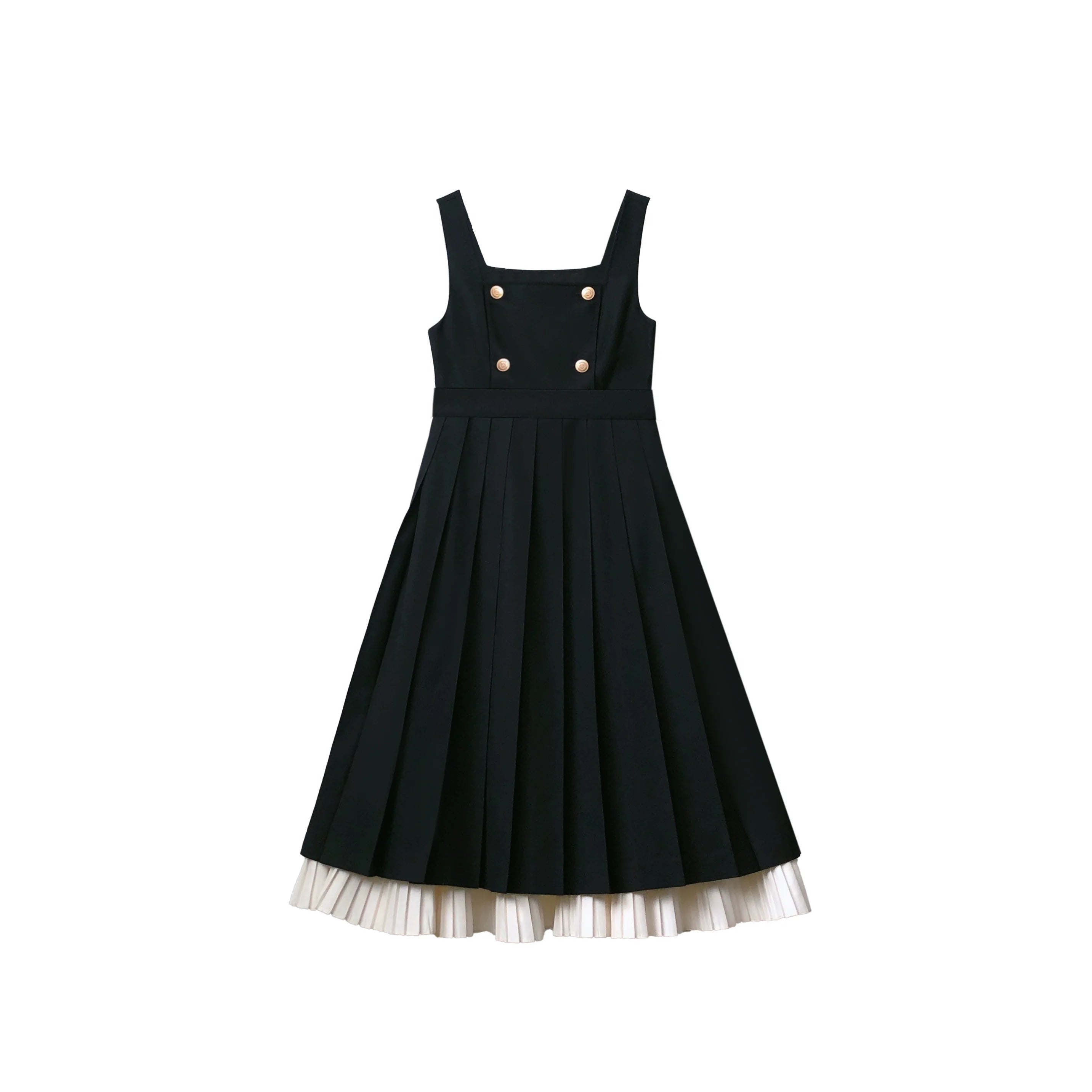 学院風クラシカルプリーツジャンパースカート セットアップ