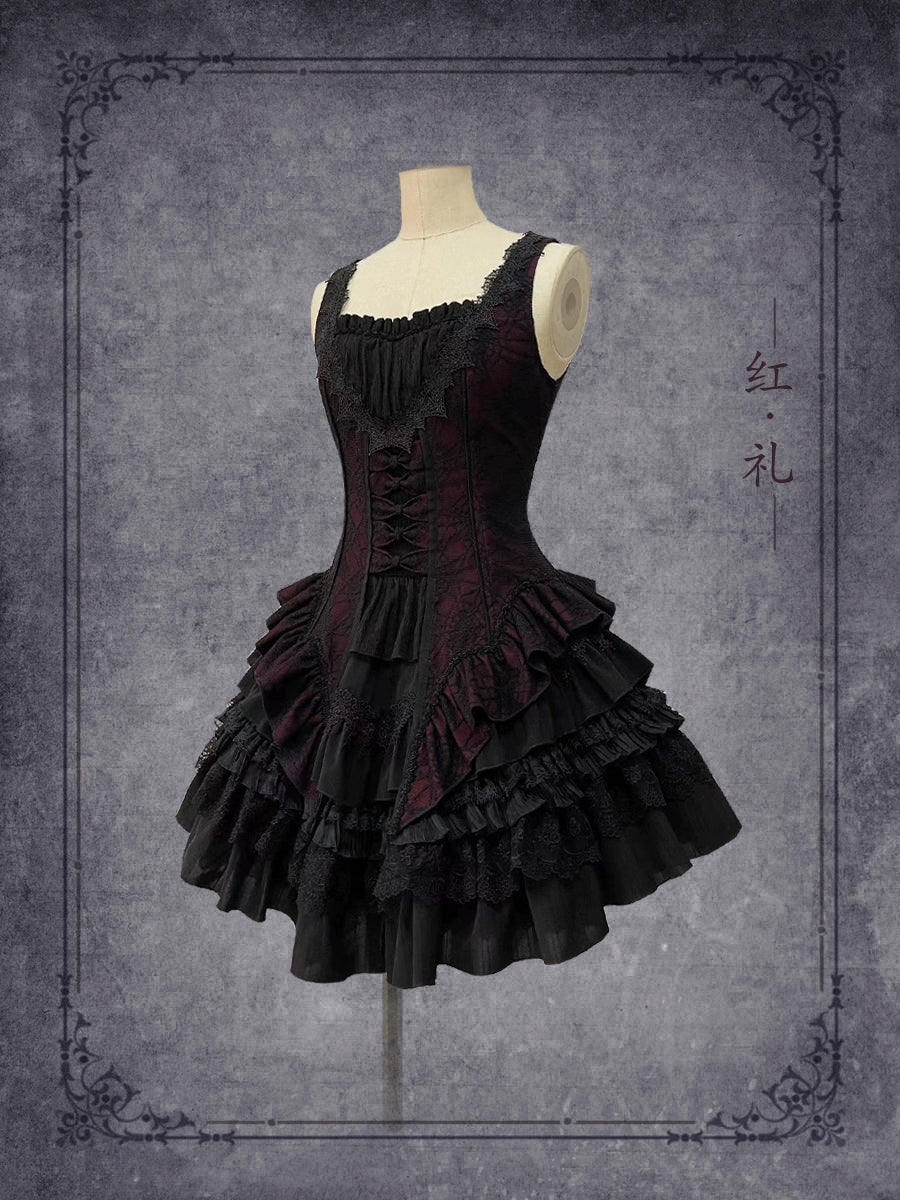 [Sales period ended] Breaking Celemony Gothic Lolita Corset Top