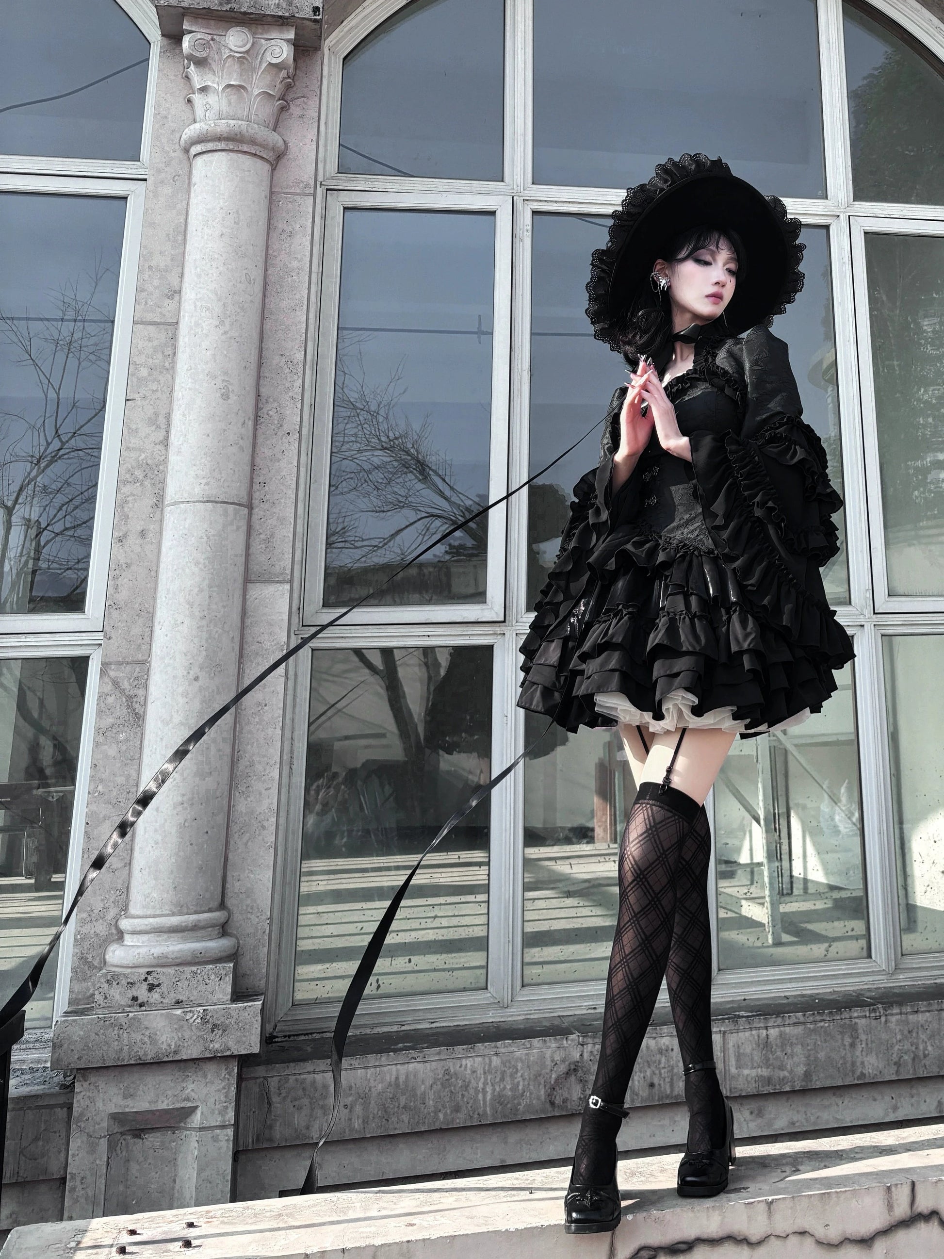 洋 ロリ タイツ 販売期間終了】Night Visit Vampire 姫袖ボレロ – ロリータファッション通販RonRon