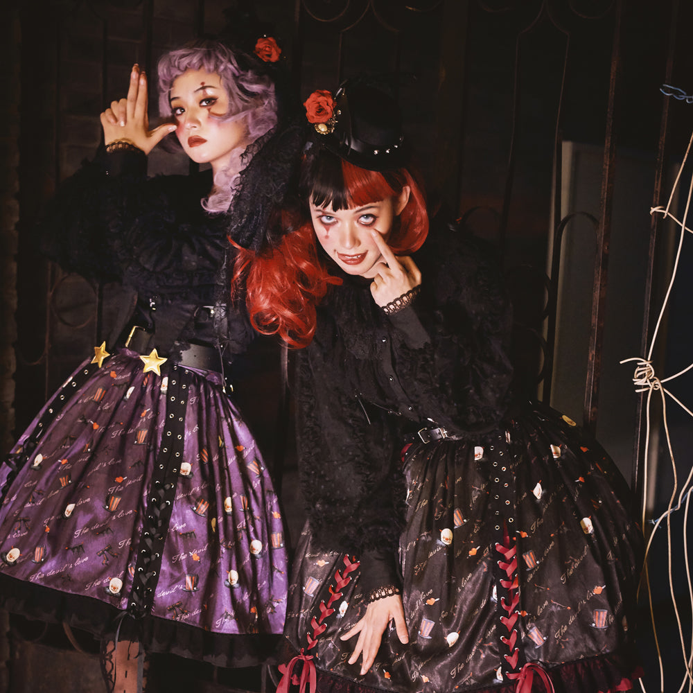 【予約販売】Clown Revival Night レースブラウス【合わせ買いで20%off】