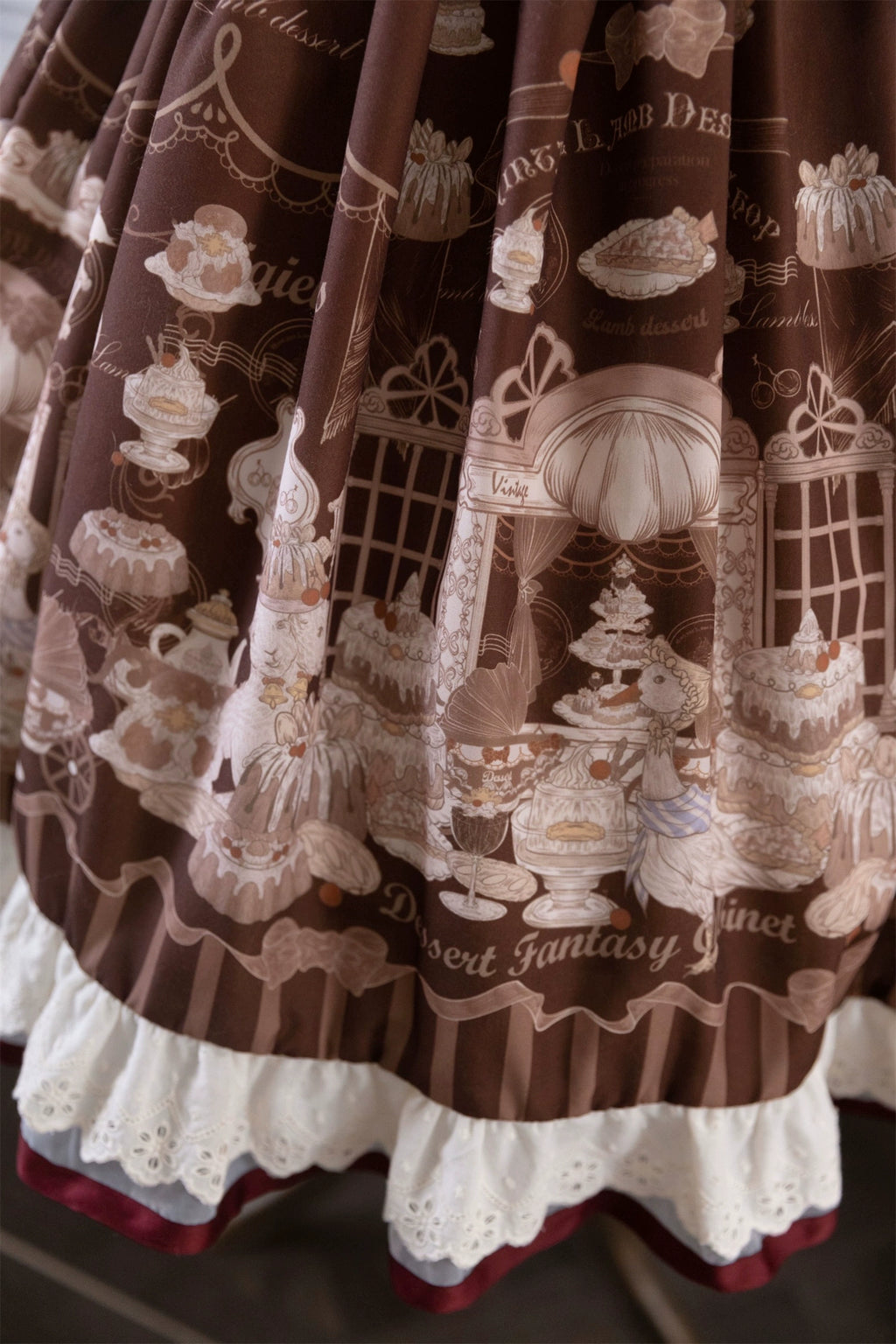 Antique Dessert Room 半袖ワンピース