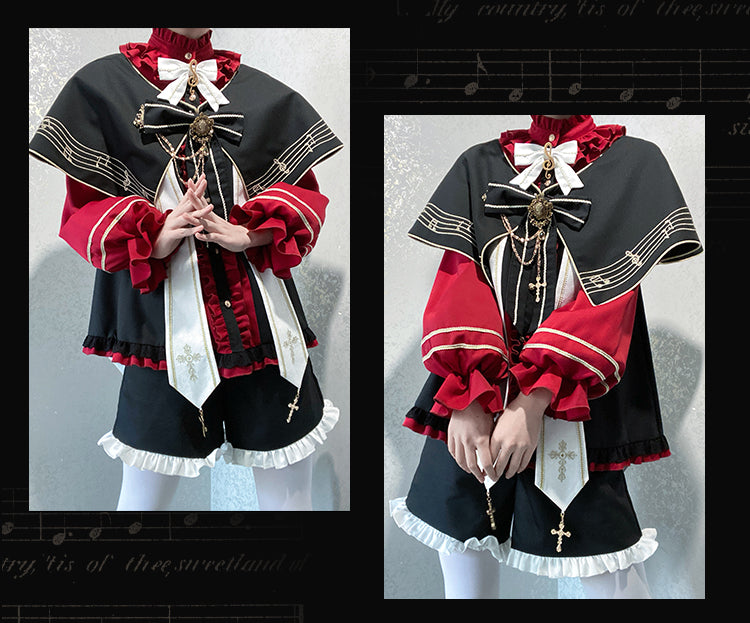 【受注予約3/20まで】The Choir of the Church2.0 皇子系セットアップ・ショートケープタイプ
