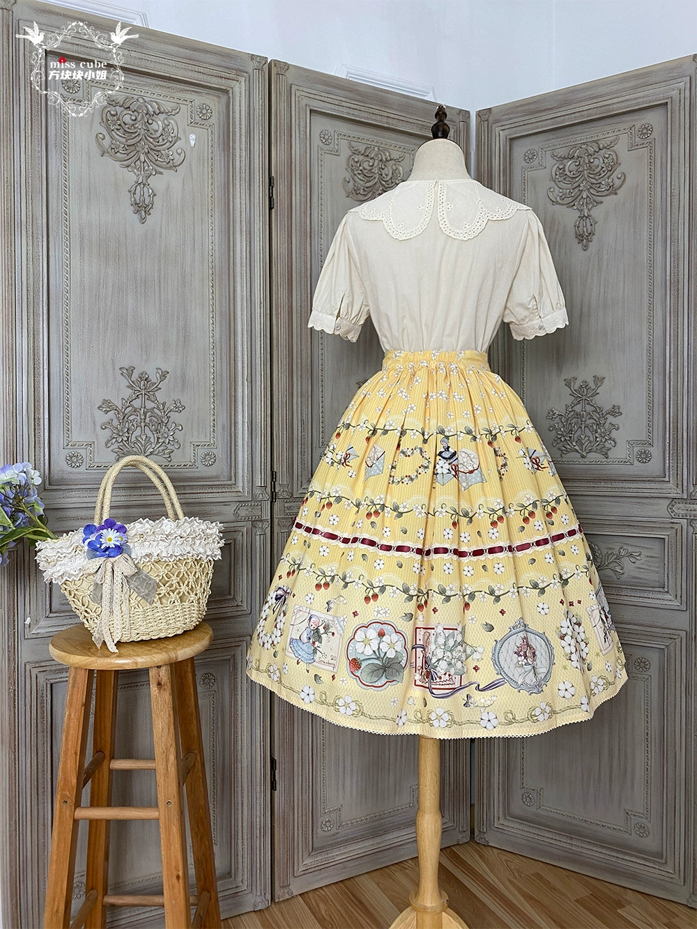 【予約販売】Sweetie Sheep プリントスカート