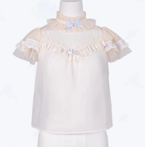 [Pre-orders available until 1/23] Silk Ballet short-sleeved blouse