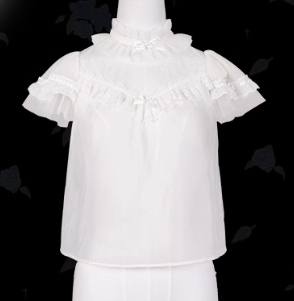 [Pre-orders available until 1/23] Silk Ballet short-sleeved blouse