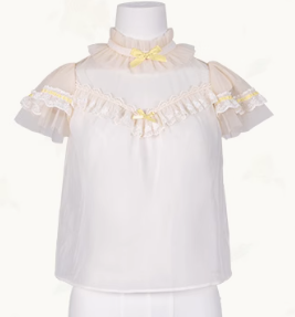 [Pre-orders available until 1/23] Silk Ballet short-sleeved blouse