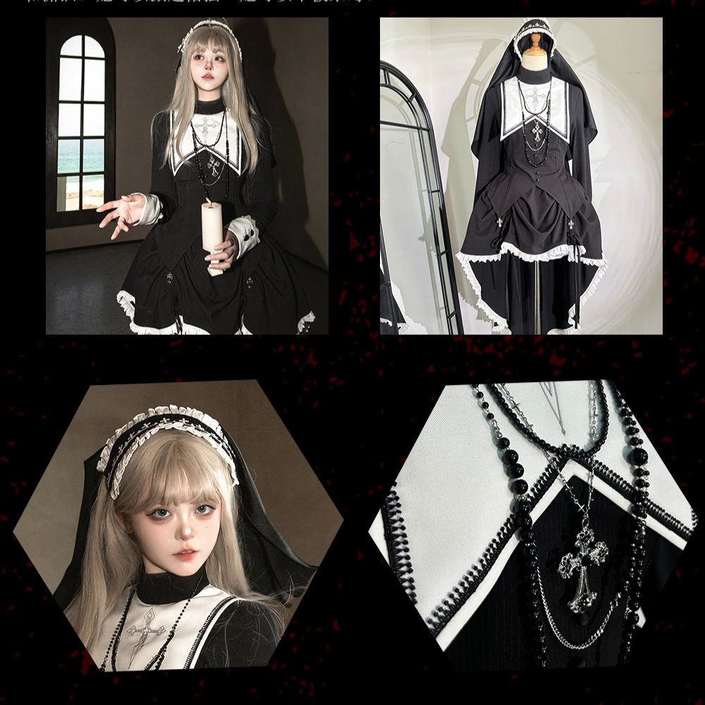 【同時購入のみ】Prayer of Peace ウィンプル・ネックレス