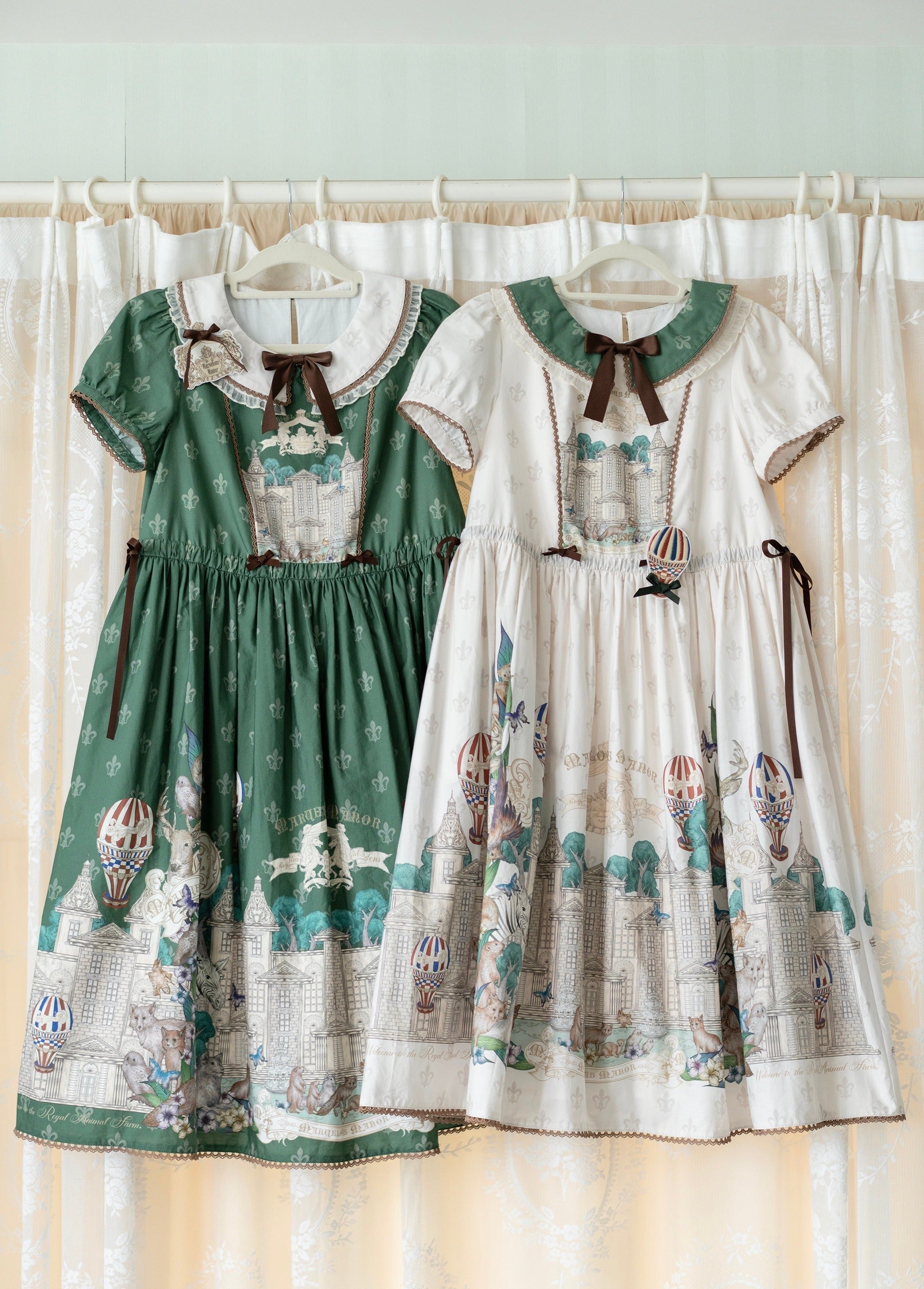 【受注予約6/17まで】The Marvelous Manor 半袖ワンピース