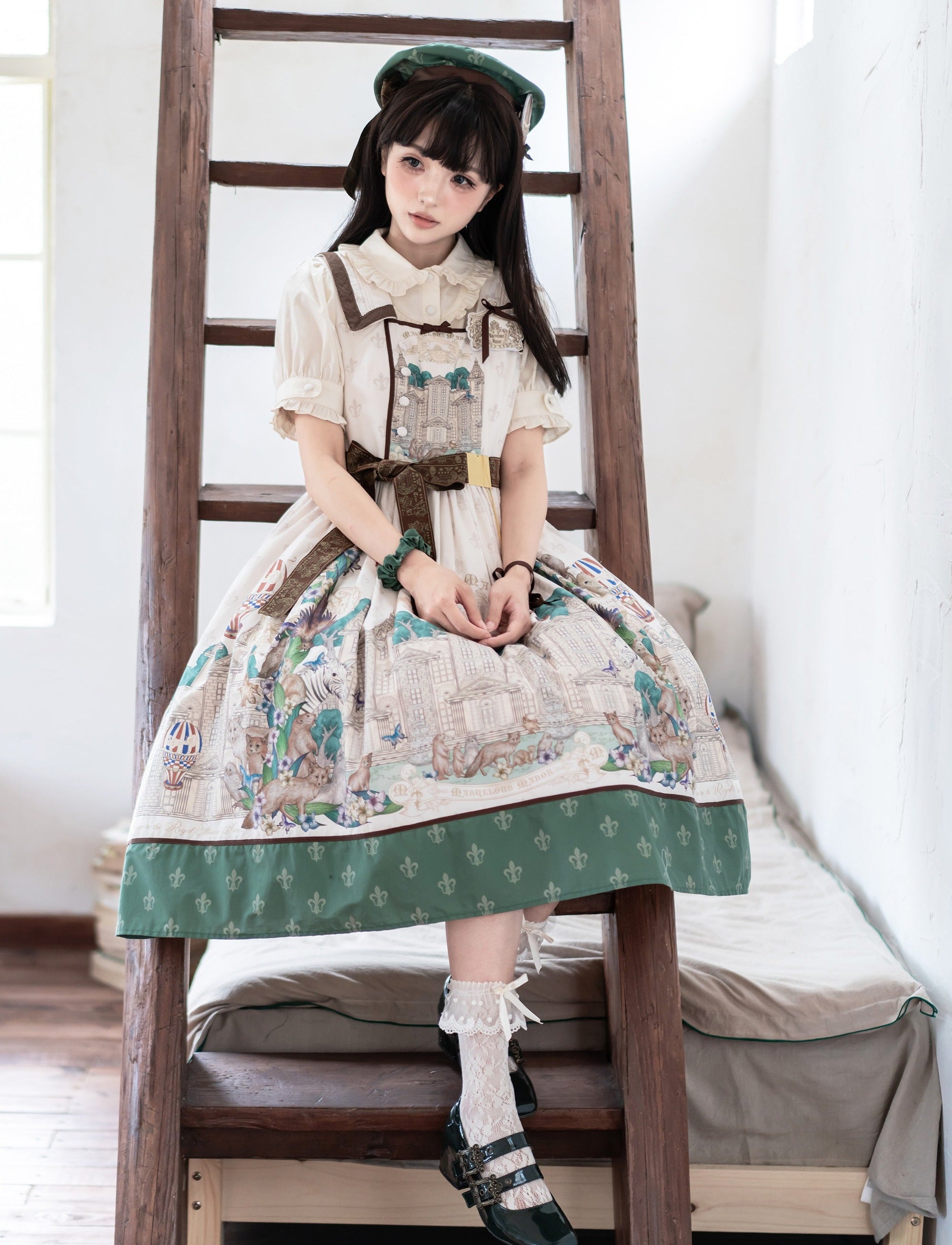 【受注予約6/17まで】The Marvelous Manor マリン風ジャンパースカート