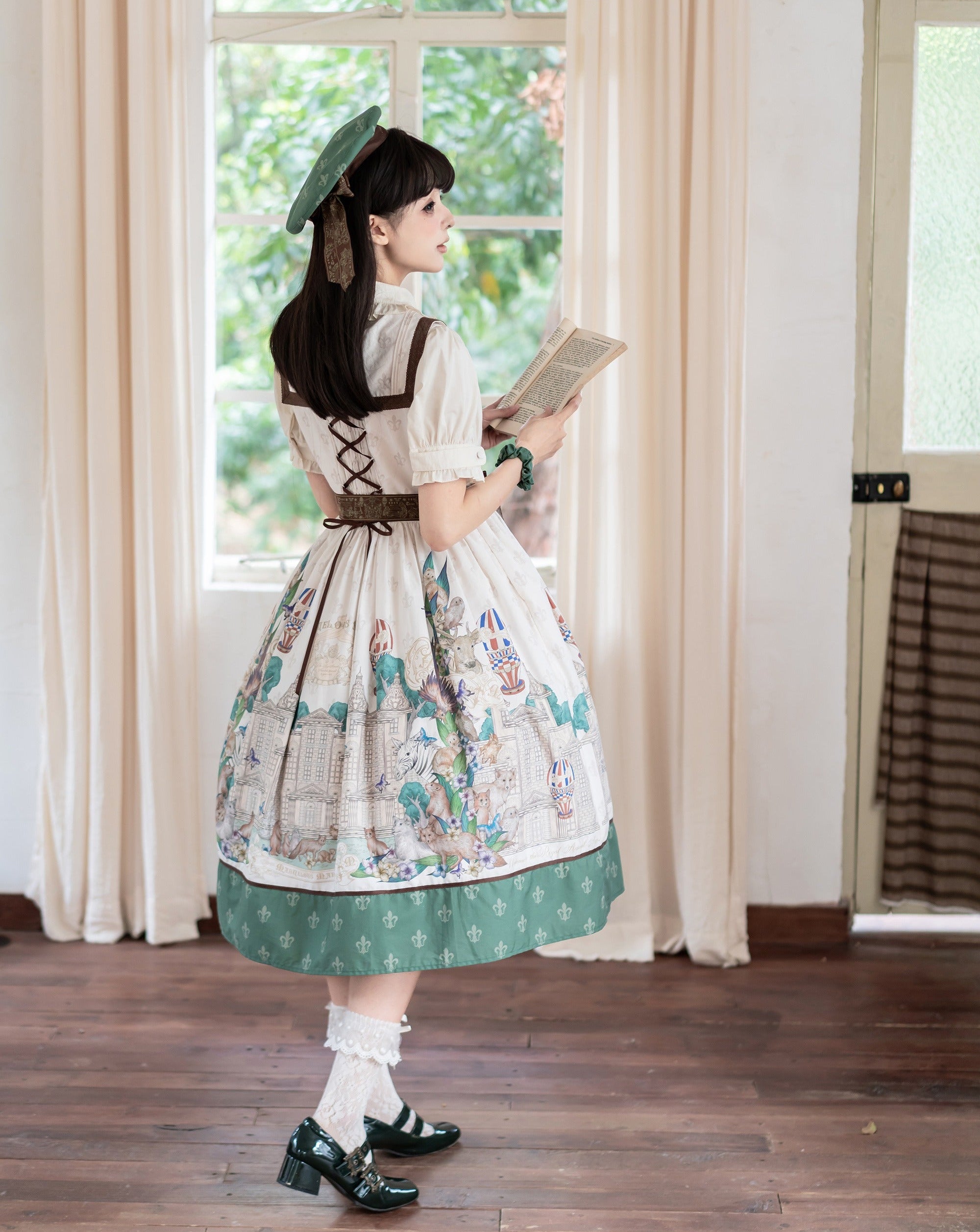 【受注予約6/17まで】The Marvelous Manor マリン風ジャンパースカート
