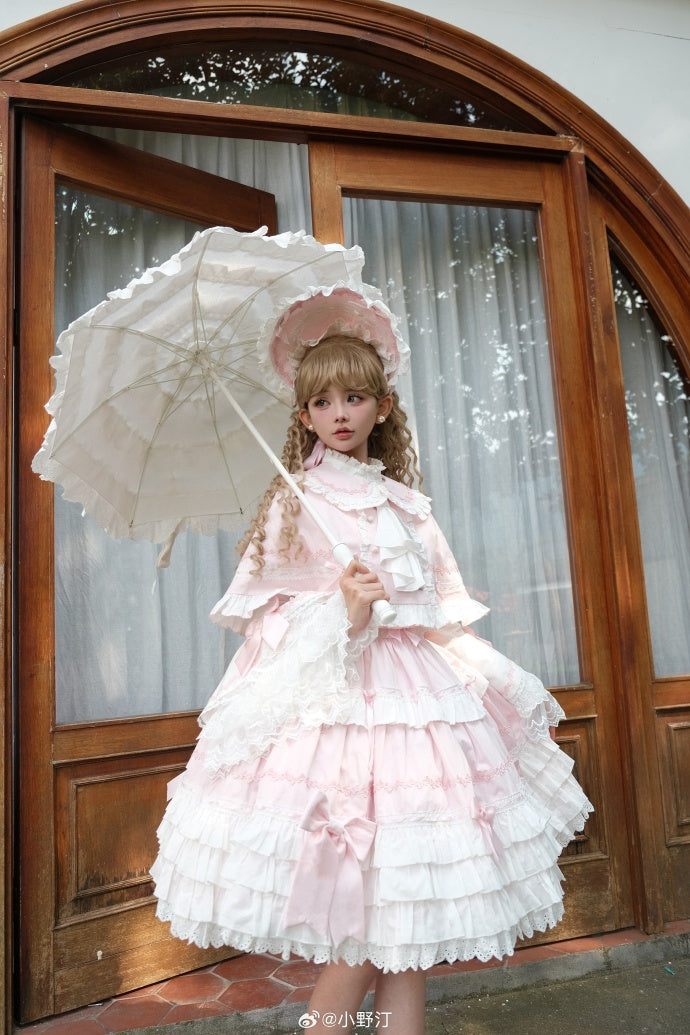 [Pre-orders available until 8/15] Labyrinth Doll 3-piece set: jumper skirt, princess sleeves, and cape