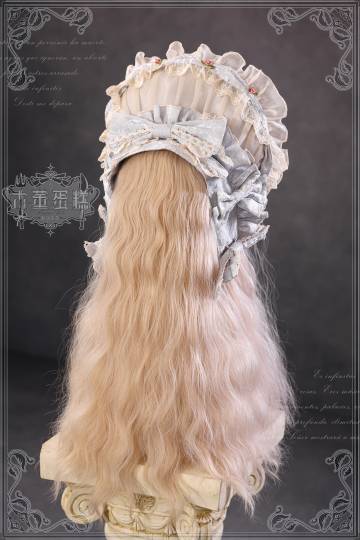 [Pre-orders available until 2/12] Antique Cake Heart Lolita Dress - Pastel Blue
