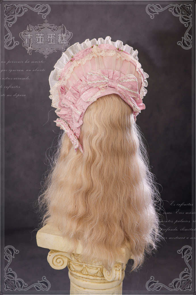 [Pre-orders available until 2/12] Antique Cake Heart Lolita Dress - Pink