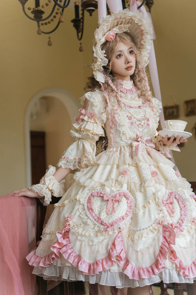 white ruffled mini dress Meliodas Ruffle Mini Dress White