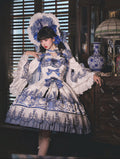 【受注予約8/27まで】 Blue and White ラグジュアリードレス・ショート丈