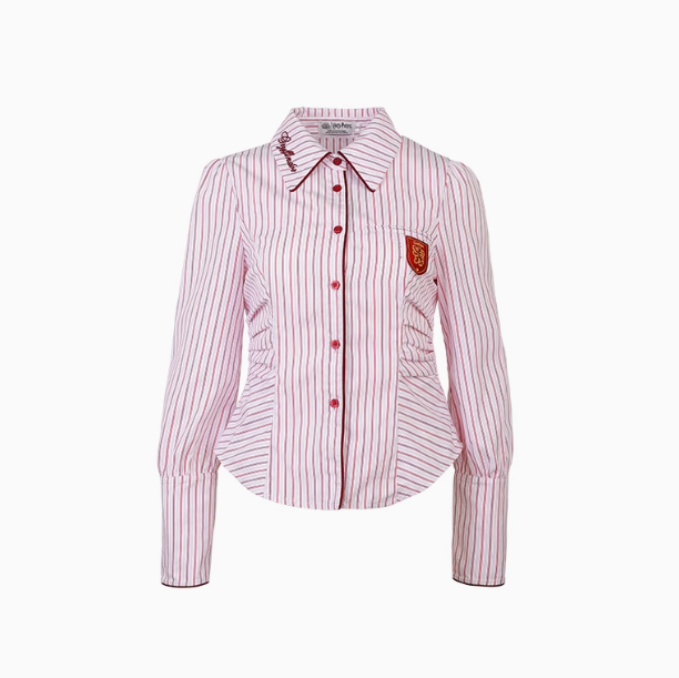 [Pre-order] Hogwarts School of Witchcraft and Wizardry Slim Stripe Shirt