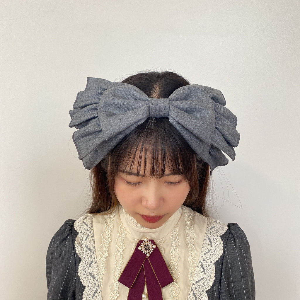 【尾州ロリィタ】ヘッドドレス（リボンタイプ）