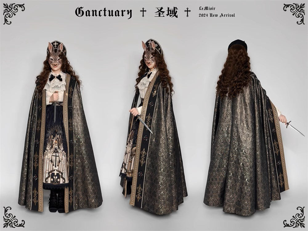 [Sale period ended] Sanctuary Gothic Lolita long cloak