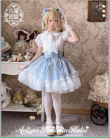 Antique Porcelain Plates スカート