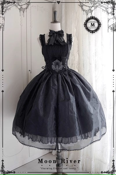 [Pre-orders available until 9/29] Moonlit Night Spider Jumper Skirt, 2 types, long length