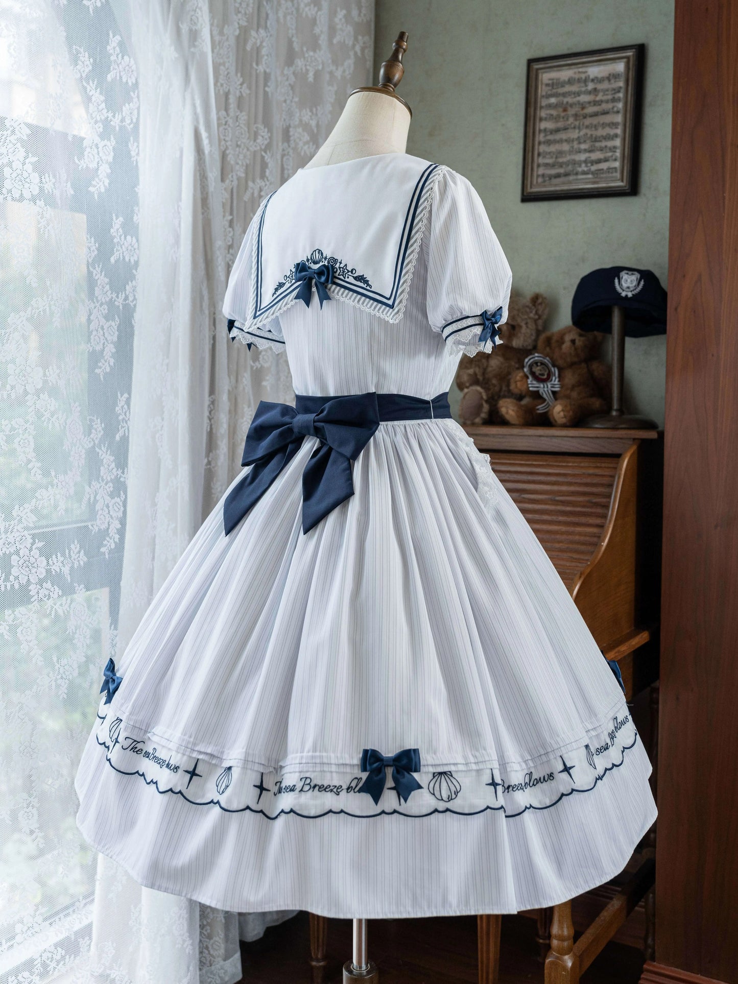 [Pre-orders available until 7/28] The Sea Breeze Blows Marine Dress