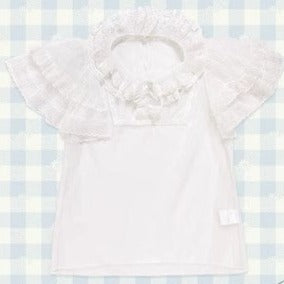 【再販・受注予約7/16まで】Daisy and Sky ブラウス（長袖・半袖）