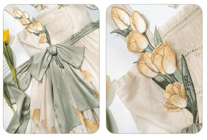 OSTARA'S TULIP ジャンパースカート