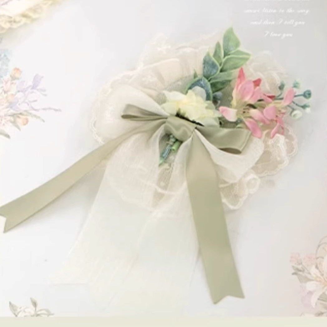 Only available when purchased together [Sales period ended] Flower Letter as you wish Corsage/Bonnet