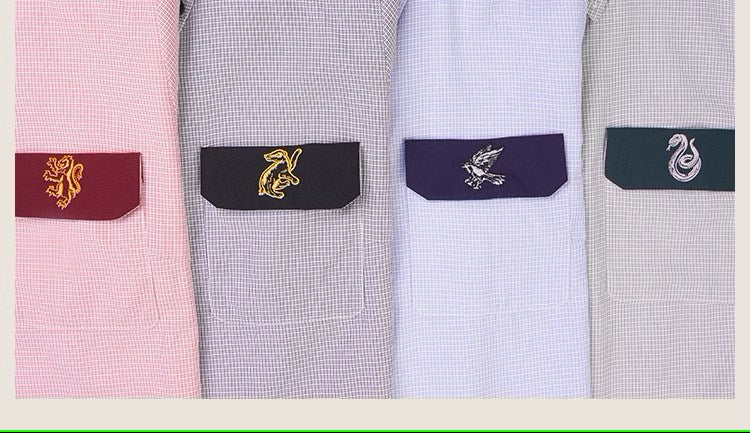 [Pre-order] Hogwarts School of Witchcraft and Wizardry Loose Fit Short Sleeve Blouse