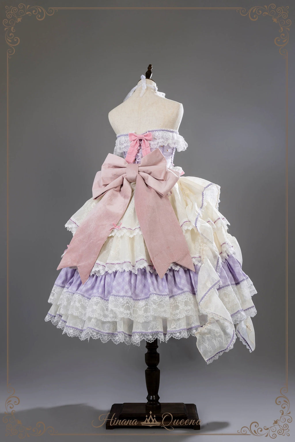 【再販・受注予約8/8まで】Dream Alice ラグジュアリーセットアップ／パープル／ロング丈