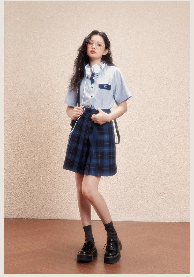 [Pre-order] Hogwarts School of Witchcraft and Wizardry Loose Fit Short Sleeve Blouse