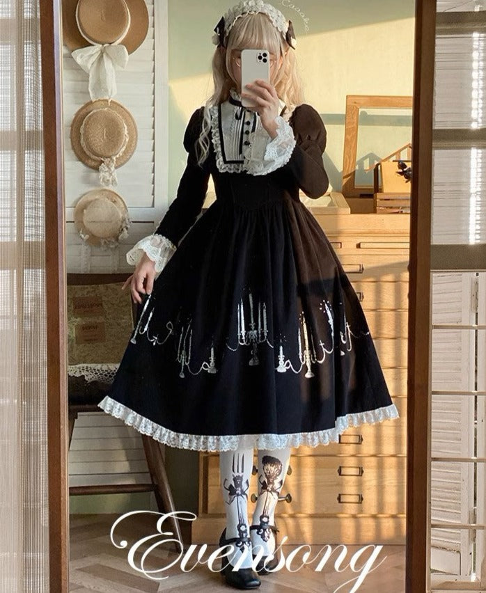 [Resale/Pre-orders until 11/3] Evensong Gigot Sleeve Dress