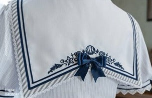 【再販・受注予約6/11まで】The Sea Breeze Blows マリンワンピース