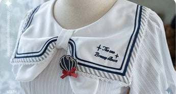 【再販・受注予約6/11まで】The Sea Breeze Blows マリンワンピース