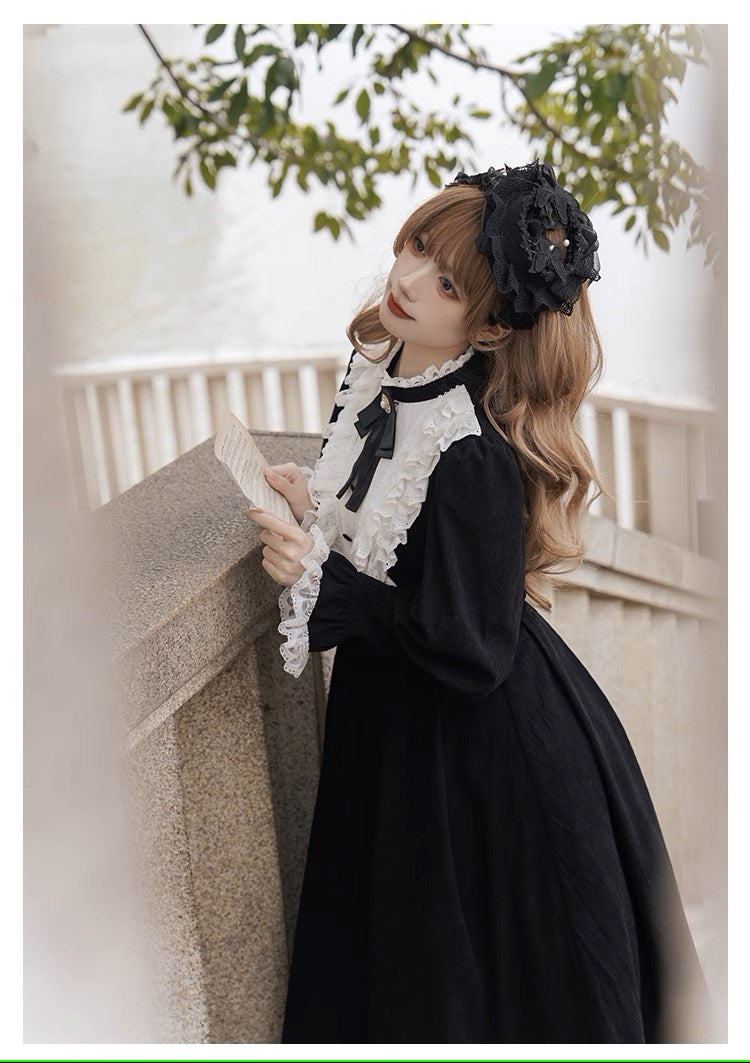 Silent Poetry ジゴ袖ワンピース