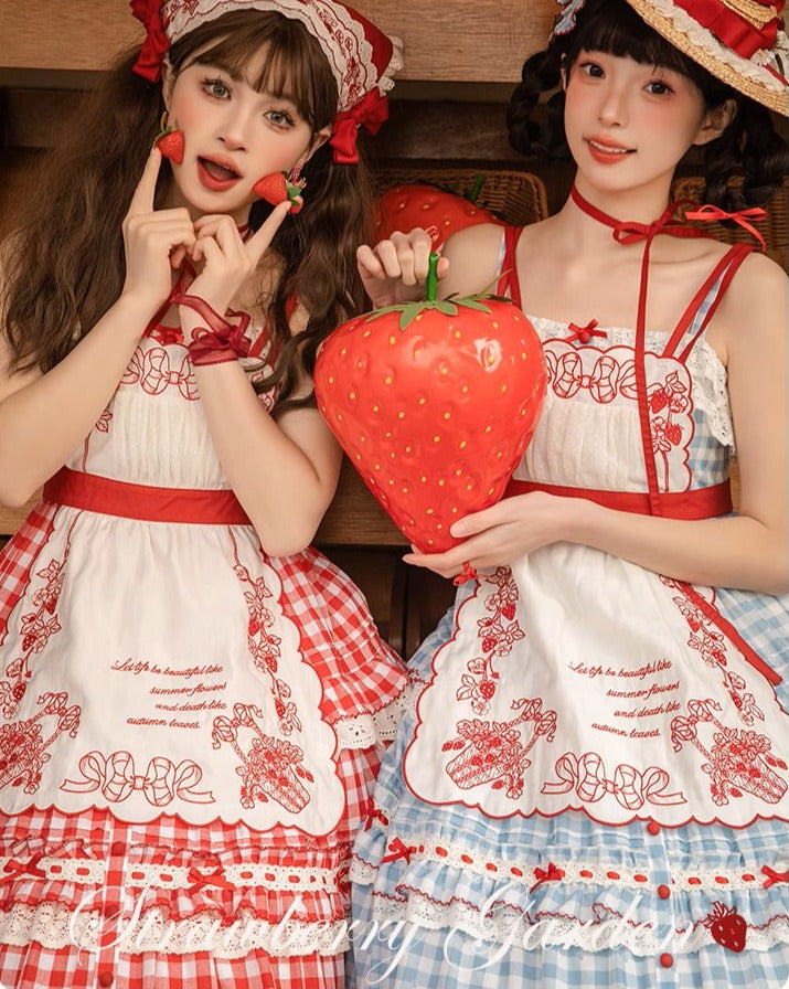 Strawberry Basket ジャンパースカート