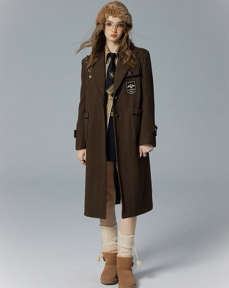 [Pre-order] Hogwarts School of Witchcraft and Wizardry Herringbone Coat