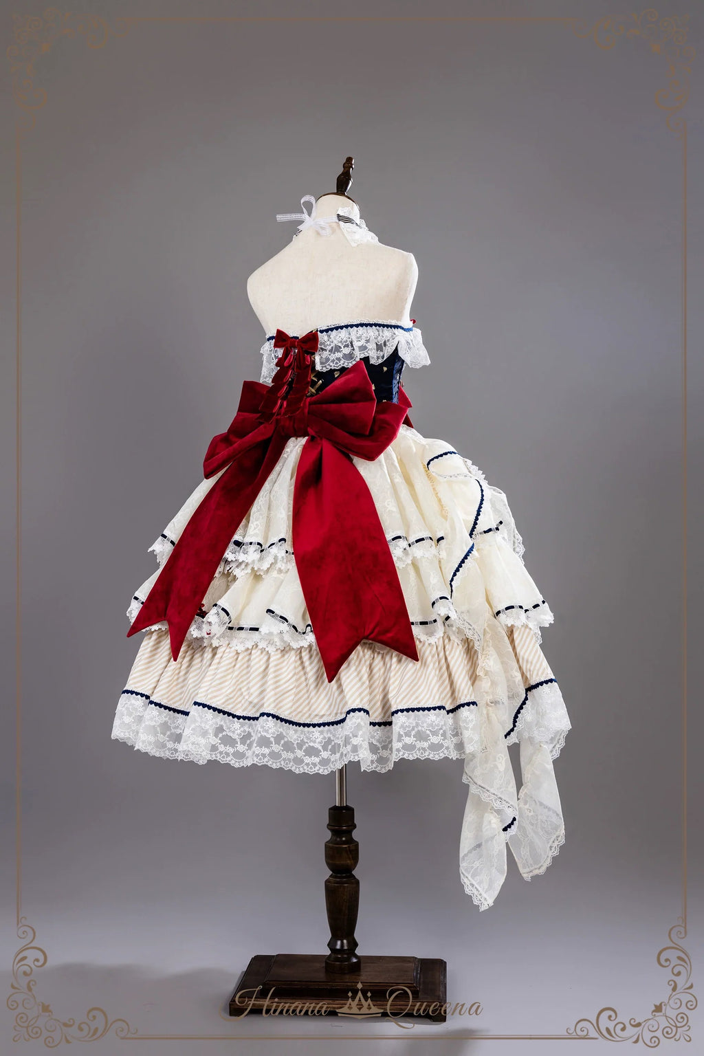 【再販・受注予約8/8まで】Dream Alice ラグジュアリーセットアップ／白雪姫／ロング丈
