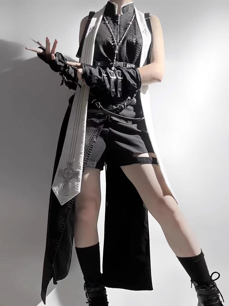 Black snake 皇子系ブラックセットアップ