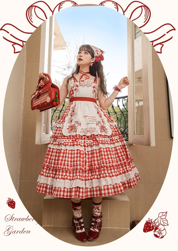 Strawberry Basket ジャンパースカート