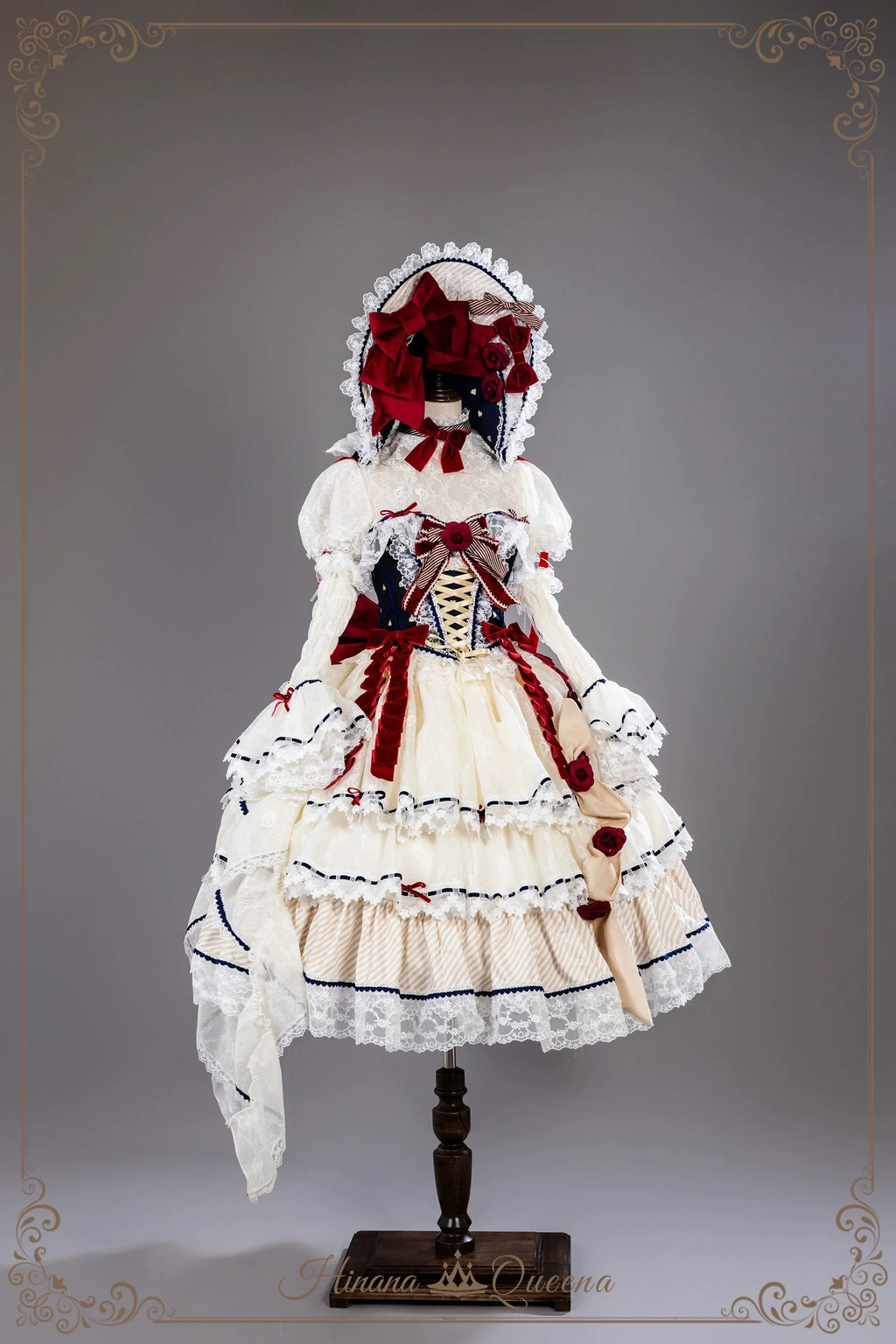 【再販・受注予約8/8まで】Dream Alice ラグジュアリーセットアップ／白雪姫／ロング丈
